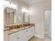 Bright bathroom with double sinks, vanity, and tiled floor at 355 Cooper River Dr, Mount Pleasant, SC 29464