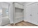 Foyer with built-in bench seating and storage at 3725 Grange Cir, Summerville, SC 29486