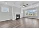 Living Room with fireplace and hardwood floors at 3725 Grange Cir, Summerville, SC 29486