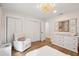 Bedroom with white dresser and built in closet at 3906 Waterway Blvd, Isle of Palms, SC 29451