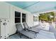 Spacious deck with lounge chairs, perfect for relaxing outdoors at 3906 Waterway Blvd, Isle of Palms, SC 29451