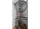 Stackable LG washer and dryer in a closet at 3906 Waterway Blvd, Isle of Palms, SC 29451