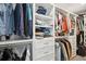 Large walk-in closet with ample shelving and hanging space at 3906 Waterway Blvd, Isle of Palms, SC 29451