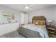 Charming bedroom with a wooden bed frame and a neutral color scheme at 391 Wappoo Trace Ln, Summerville, SC 29486