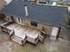 Elevated wooden deck with stairs and railings at 402 Citadel St, Ladson, SC 29456
