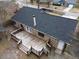 Elevated wooden deck with stairs and railings at 402 Citadel St, Ladson, SC 29456