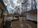 Backyard view showing deck, pergola, and shed at 402 Citadel St, Ladson, SC 29456