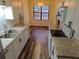 Updated kitchen with granite counters and stainless steel sink at 402 Citadel St, Ladson, SC 29456