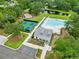 Community pool, pickleball courts, playground, and clubhouse at 4041 Oxeye Loop, Johns Island, SC 29455