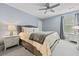 Spacious bedroom with a king-size bed at 4041 Oxeye Loop, Johns Island, SC 29455