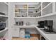 Bright and spacious pantry with custom shelving and workspace at 4041 Oxeye Loop, Johns Island, SC 29455