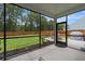Spacious screened porch overlooking backyard at 4041 Oxeye Loop, Johns Island, SC 29455