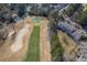 Aerial view of golf course near houses at 4816 8Th Tee Dr, Hollywood, SC 29449
