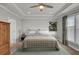 Spacious bedroom with large window and neutral decor at 482 Hidden Meadow Ln, Summerville, SC 29486