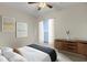 Bedroom with mid-century modern dresser and window at 482 Hidden Meadow Ln, Summerville, SC 29486
