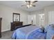 Bedroom with blue bedding and a view of another room at 482 Hidden Meadow Ln, Summerville, SC 29486