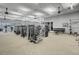 Modern fitness center with various exercise equipment at 482 Hidden Meadow Ln, Summerville, SC 29486