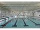 Indoor swimming pool with multiple lanes at 482 Hidden Meadow Ln, Summerville, SC 29486