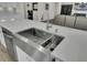Modern farmhouse sink in a spacious kitchen at 482 Hidden Meadow Ln, Summerville, SC 29486