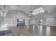 Spacious community room with high ceilings and hardwood floors at 711 Blueway Ave, Summerville, SC 29486