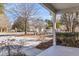 Front porch view of a quiet neighborhood at 7936 Vermont Rd, North Charleston, SC 29418
