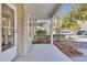 Front porch with view of street and house at 7936 Vermont Rd, North Charleston, SC 29418