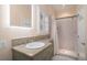 Bathroom features a walk-in shower and granite vanity at 882 Sedge Ct, Charleston, SC 29412