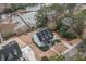 Aerial view showcasing a waterfront house and surrounding landscape at 1034 Bradbury Ln, Charleston, SC 29492