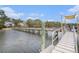 Long wooden walkway to a private dock, with home views at 1034 Bradbury Ln, Charleston, SC 29492