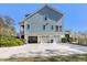 Two-car garage with ample space for parking and storage at 1034 Bradbury Ln, Charleston, SC 29492