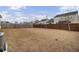 Large backyard with wooden privacy fence at 117 Upper Trestles Ave, Summerville, SC 29483