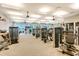 Fitness center with a variety of weight machines and ample space at 120 Camelia Park Ln, Summerville, SC 29486