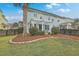 Spacious backyard with pergola, landscaping, and a fenced-in area at 1455 Red Tide Rd, Mount Pleasant, SC 29466