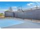 Outdoor basketball court with windscreen and blue playing surface at 1455 Red Tide Rd, Mount Pleasant, SC 29466