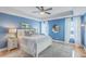 Spacious bedroom with a ceiling fan and plenty of natural light at 1455 Red Tide Rd, Mount Pleasant, SC 29466