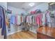 Large walk-in closet with ample hanging and shelving space at 1455 Red Tide Rd, Mount Pleasant, SC 29466