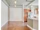 Empty dining area with concrete floors and exposed ductwork at 150 Bee St # 318, Charleston, SC 29401