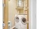Convenient laundry room with washer and dryer at 150 Bee St # 318, Charleston, SC 29401