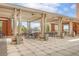 Community patio with multiple seating areas at 150 Bee St # 318, Charleston, SC 29401