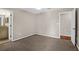 Charming bedroom with carpet flooring and an adjacent bathroom at 188 Midland Pkwy # 205, Summerville, SC 29485