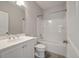 Simple bathroom with a single vanity and shower/tub at 2084 Amenity Park Dr, Mount Pleasant, SC 29466
