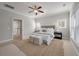 Main bedroom with a ceiling fan and ample natural light at 2084 Amenity Park Dr, Mount Pleasant, SC 29466