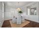 Elegant dining room featuring a round table and chandelier at 2084 Amenity Park Dr, Mount Pleasant, SC 29466