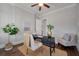 Bright home office, featuring a desk and comfortable chair at 2084 Amenity Park Dr, Mount Pleasant, SC 29466