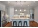 Modern kitchen with stainless steel appliances and granite island at 2084 Amenity Park Dr, Mount Pleasant, SC 29466