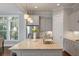 Modern kitchen with stainless steel appliances and granite island at 2084 Amenity Park Dr, Mount Pleasant, SC 29466
