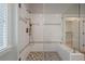 Large walk-in shower with glass enclosure at 2084 Amenity Park Dr, Mount Pleasant, SC 29466
