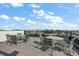Amazing rooftop deck with city views and seating for multiple guests at 21 George St # 114, Charleston, SC 29401