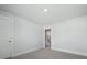 Bedroom features neutral carpet and an open doorway to staircase at 215 Terrace View Dr, Summerville, SC 29486
