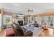 Relaxing living room with hardwood floors and fireplace at 217 Old Hickory Xing, Johns Island, SC 29455